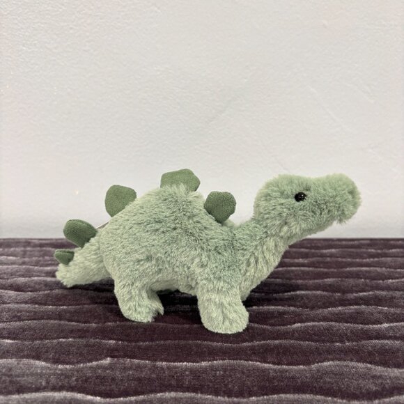 RARE Jellycat Mini Fossilly Stegosaurus BNWT - Picture 2 of 4